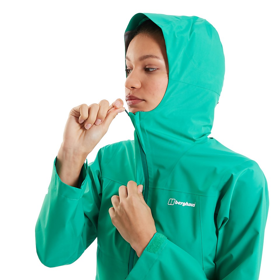 Women's Paclite Dynak Waterproof Jacket - Green
