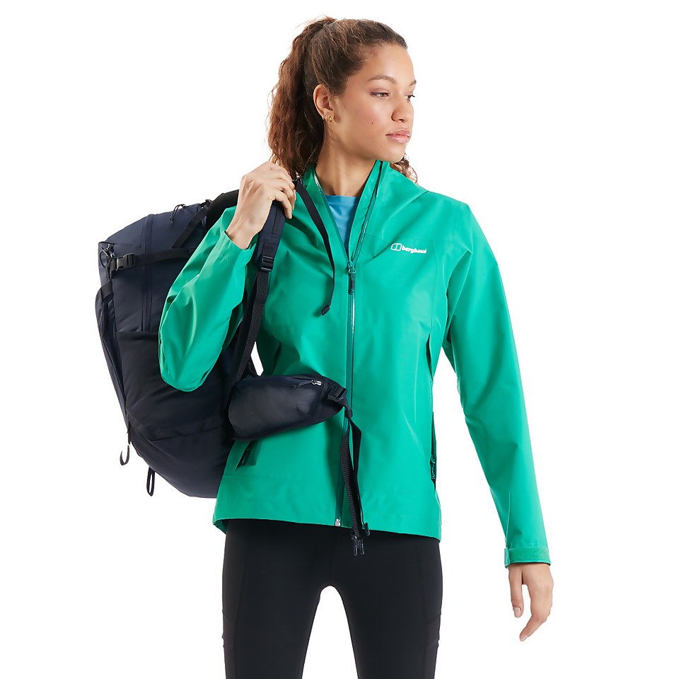 Women's Paclite Dynak Waterproof Jacket - Green