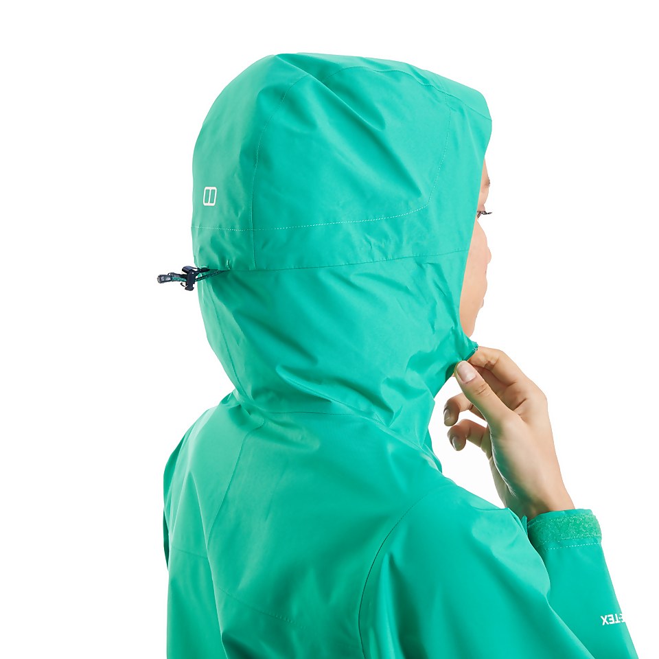 Women's Paclite Dynak Waterproof Jacket - Green