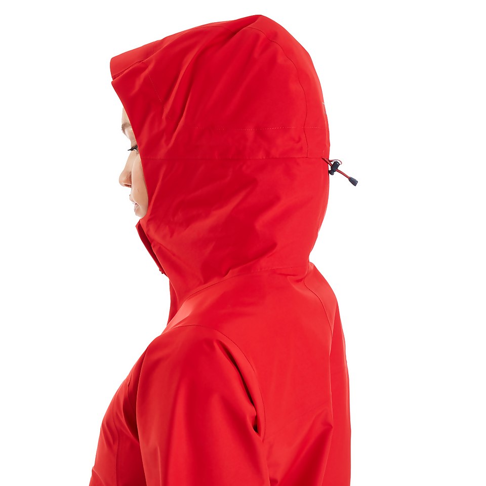 Women's Paclite Dynak Waterproof Jacket - Red