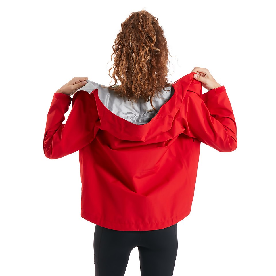 Women's Paclite Dynak Waterproof Jacket - Red