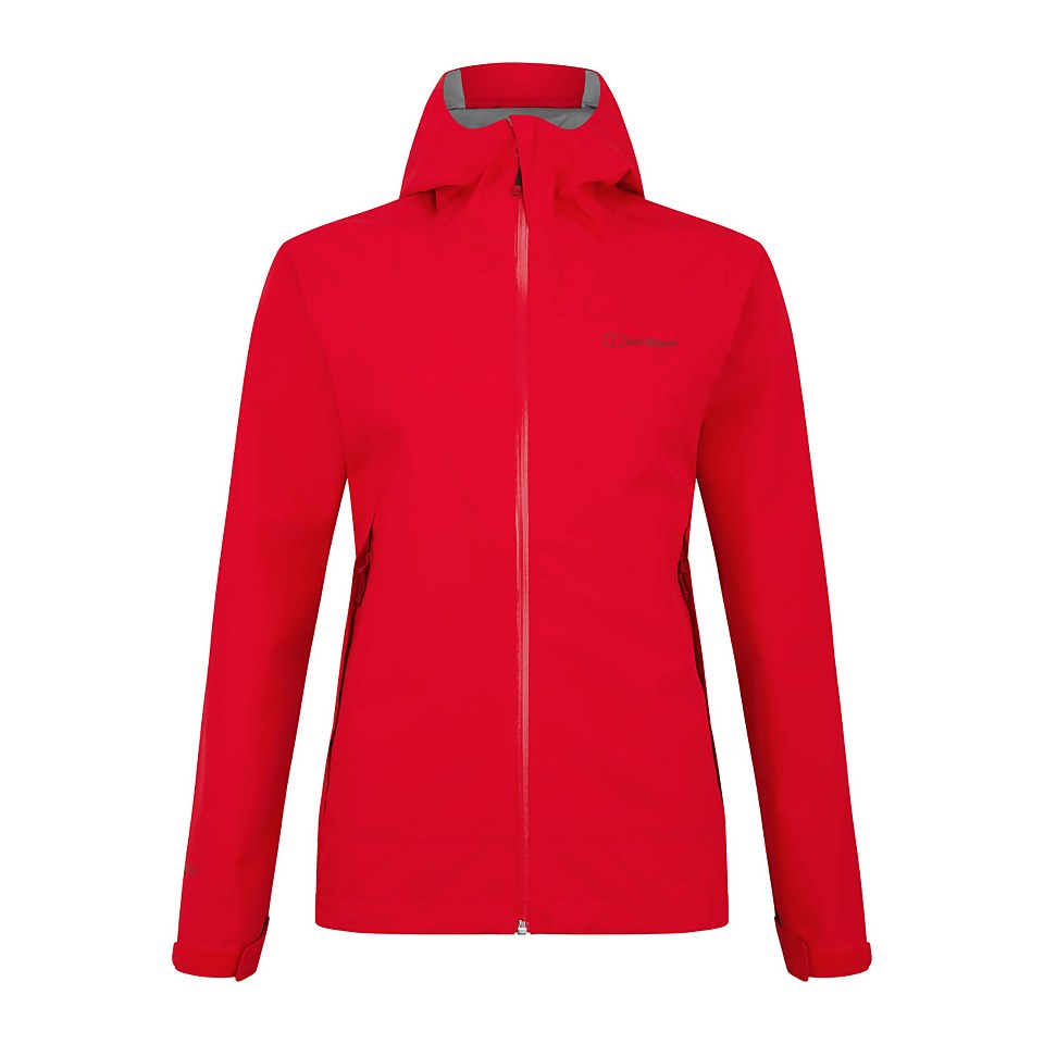 Women's Paclite Dynak Waterproof Jacket - Red