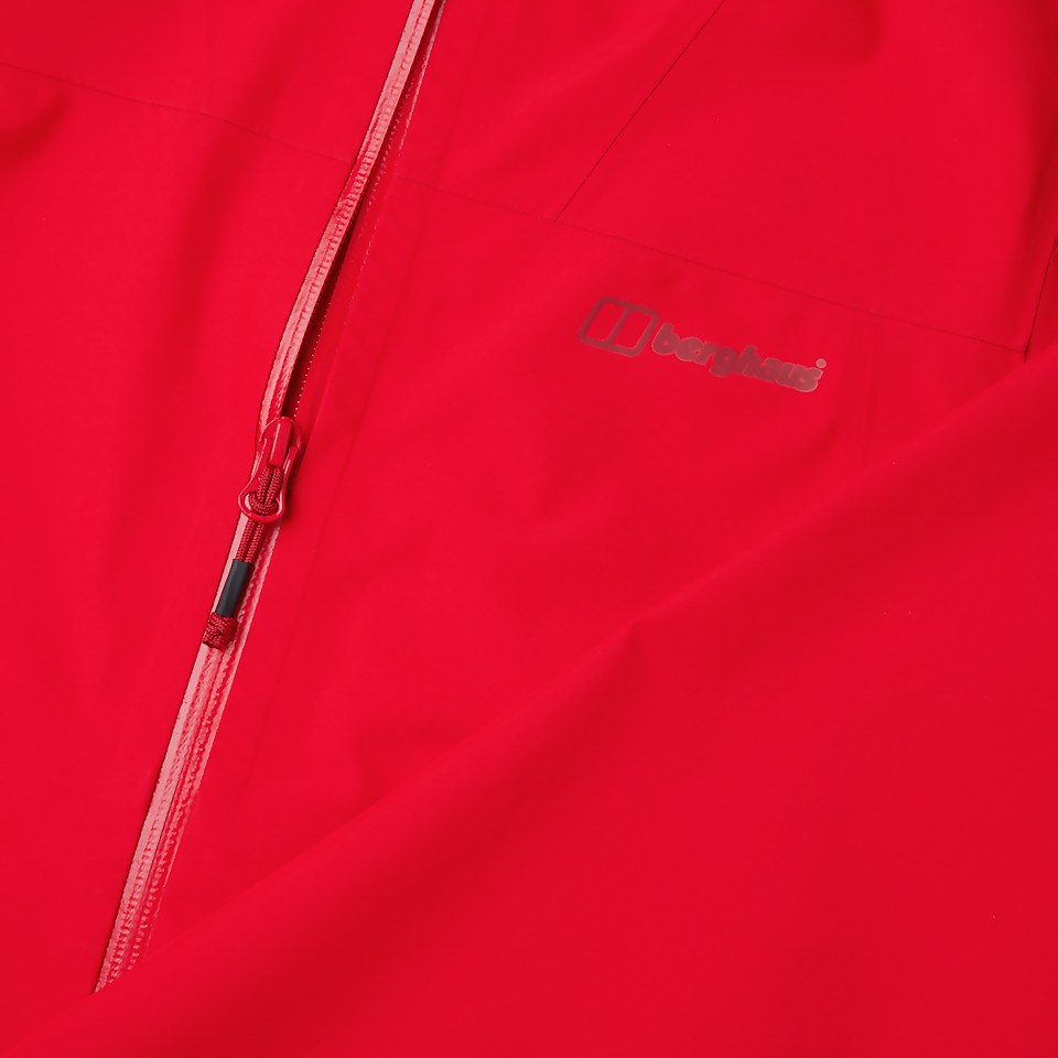 Women's Paclite Dynak Waterproof Jacket - Red