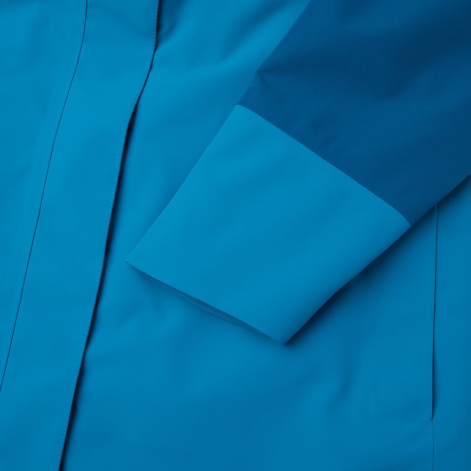 Omeara Lange Jacke für Damen - Dunkelblau/Blau