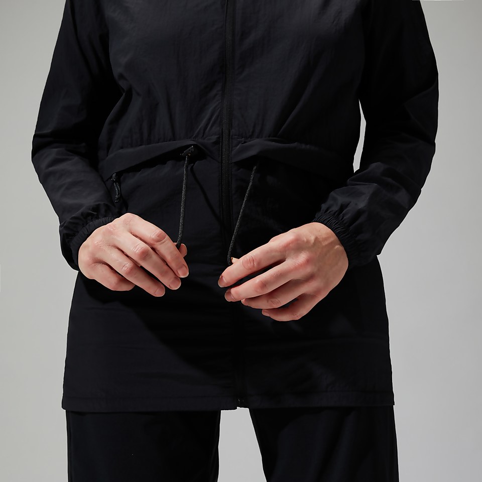 Women's Milham Windproof Jacket - Black