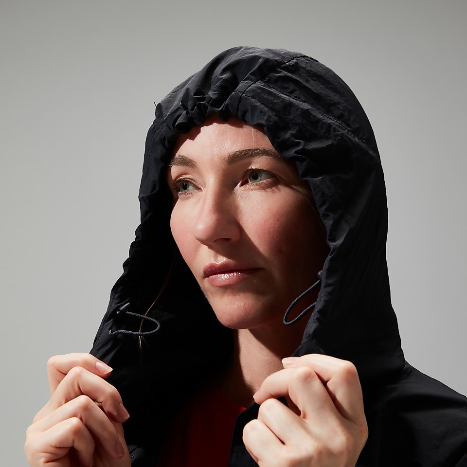 Women's Milham Windproof Jacket - Black