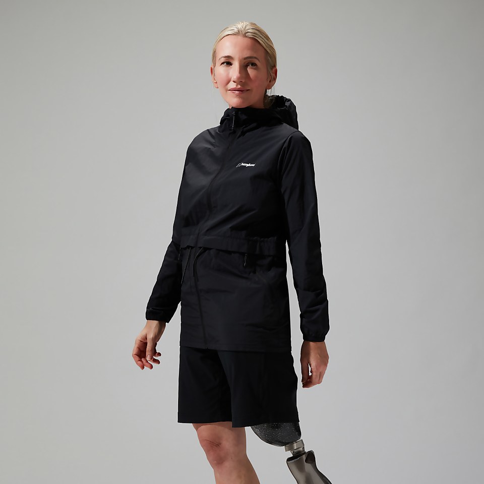 Women's Milham Windproof Jacket - Black