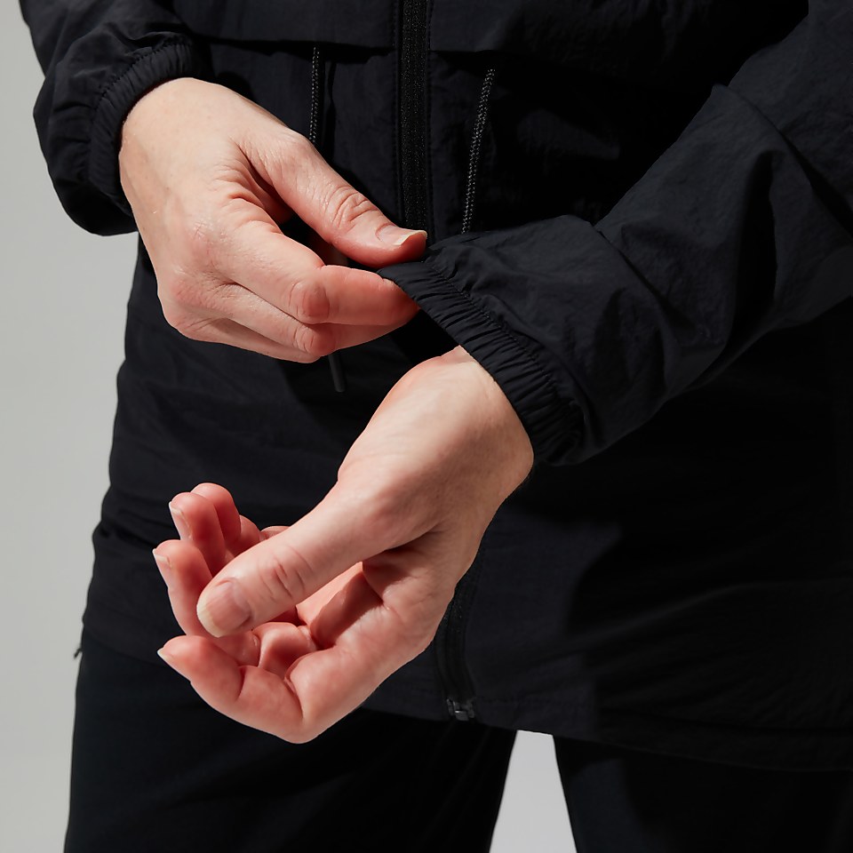 Women's Milham Windproof Jacket - Black