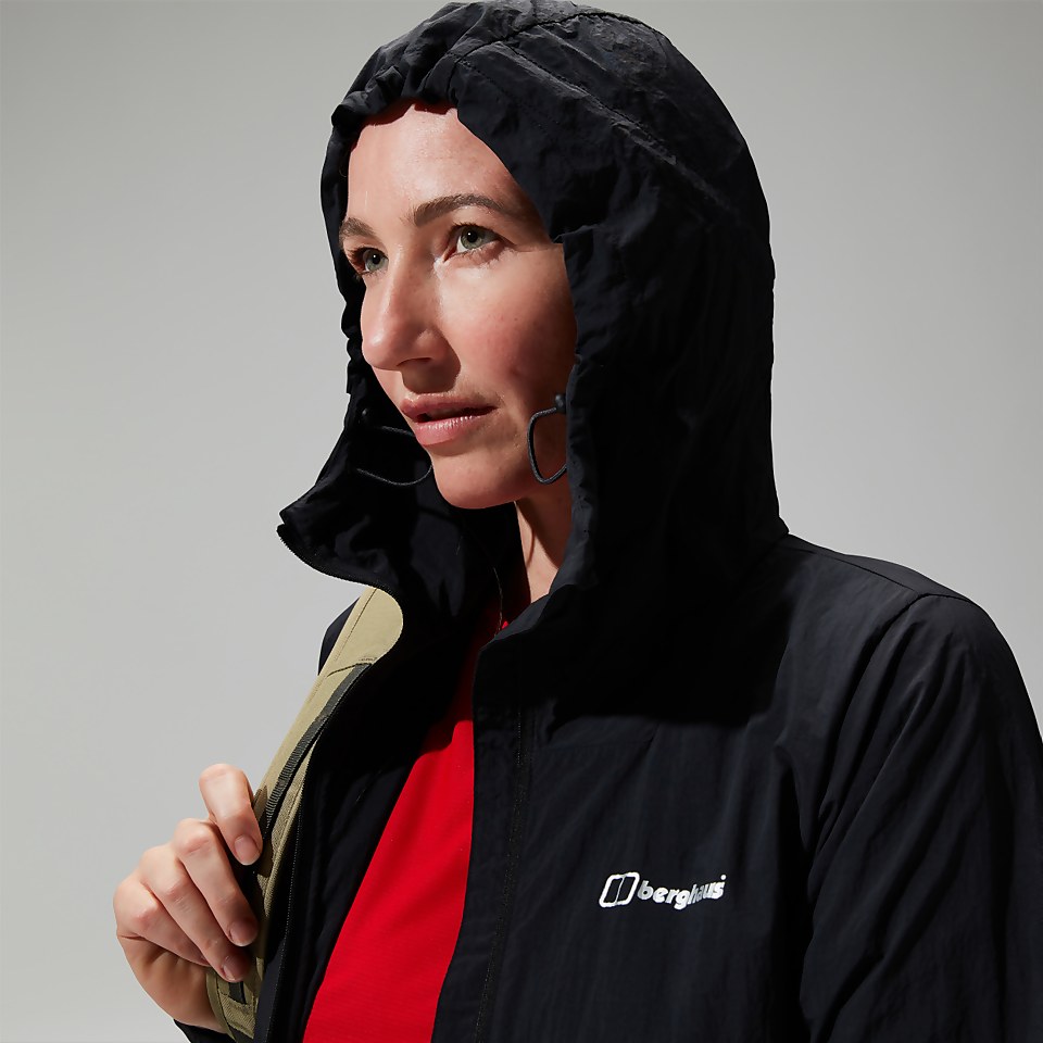 Women's Milham Windproof Jacket - Black