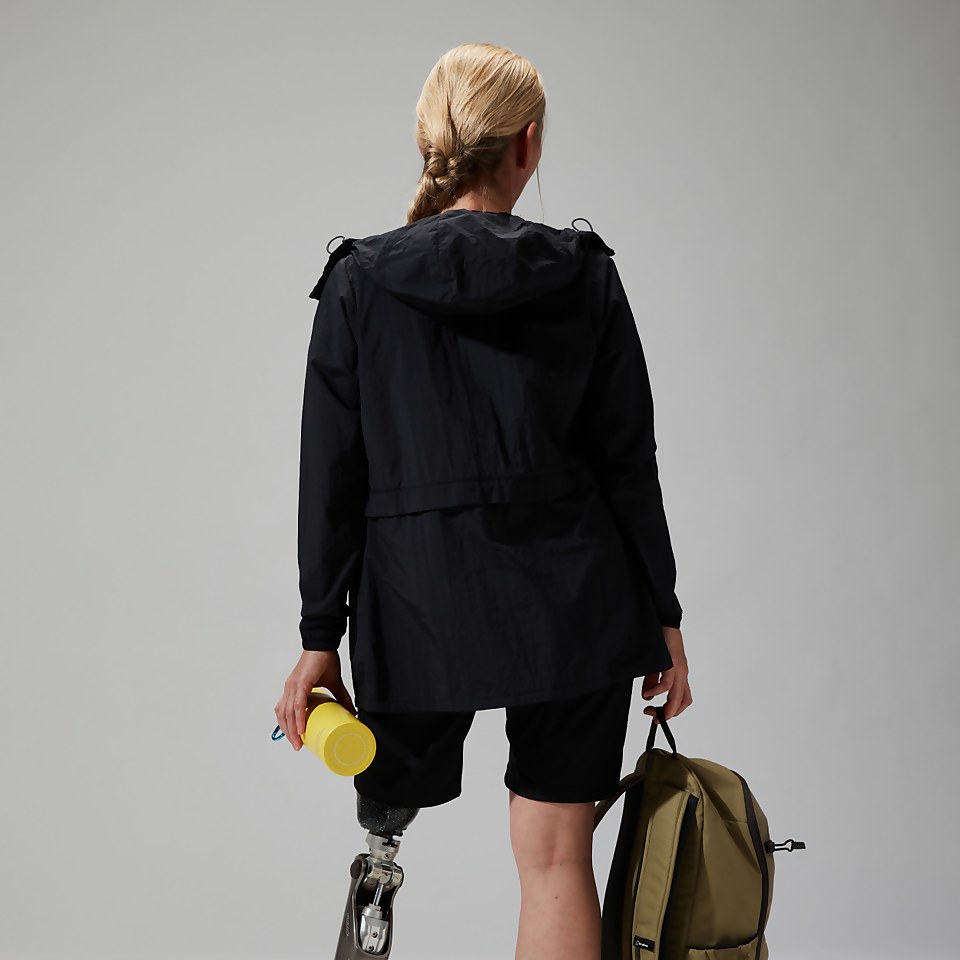Women's Milham Windproof Jacket - Black