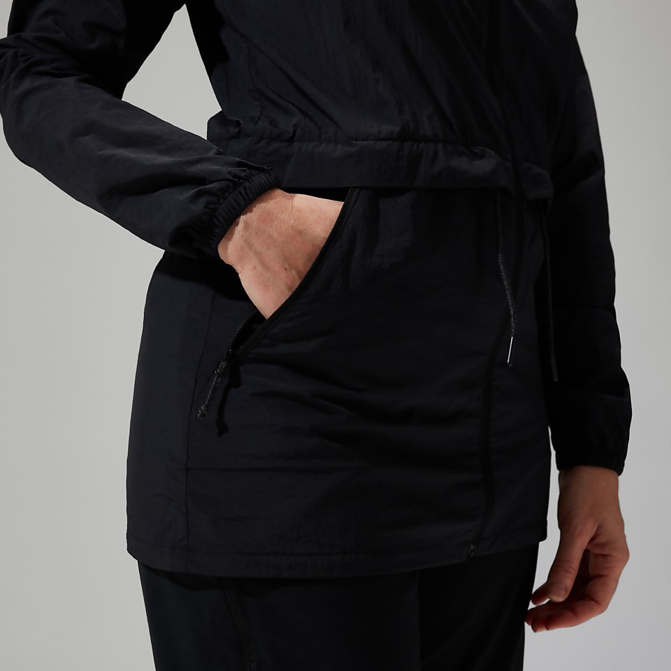 Women's Milham Windproof Jacket - Black