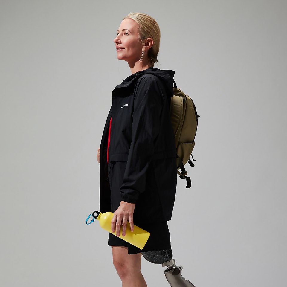 Women's Milham Windproof Jacket - Black