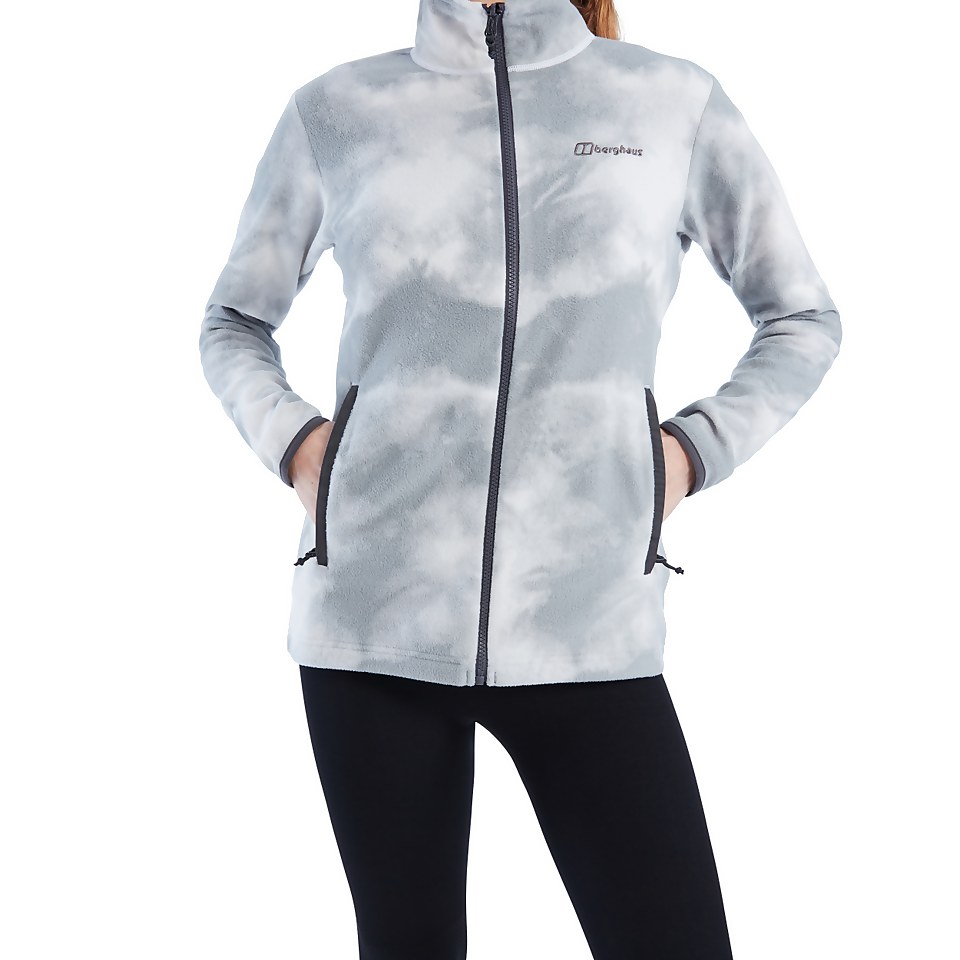 Women's Navala Fleece - Light Grey / White