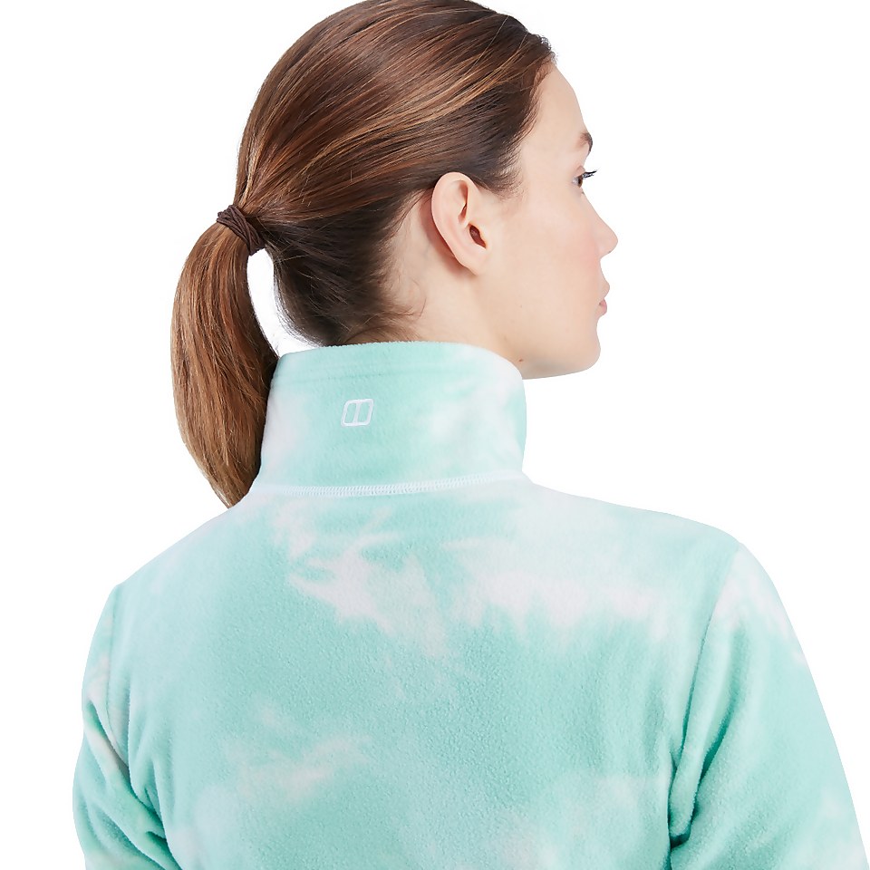 Women's Navala Fleece - Light Green / White