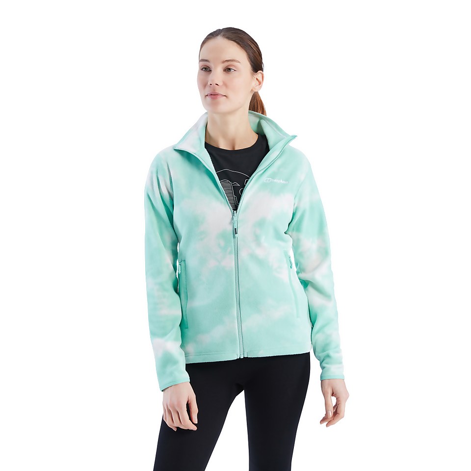 Women's Navala Fleece - Light Green / White