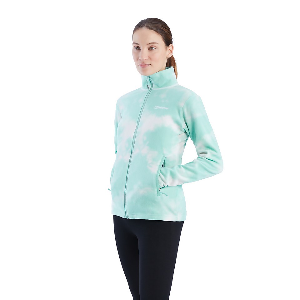 Women's Navala Fleece - Light Green / White