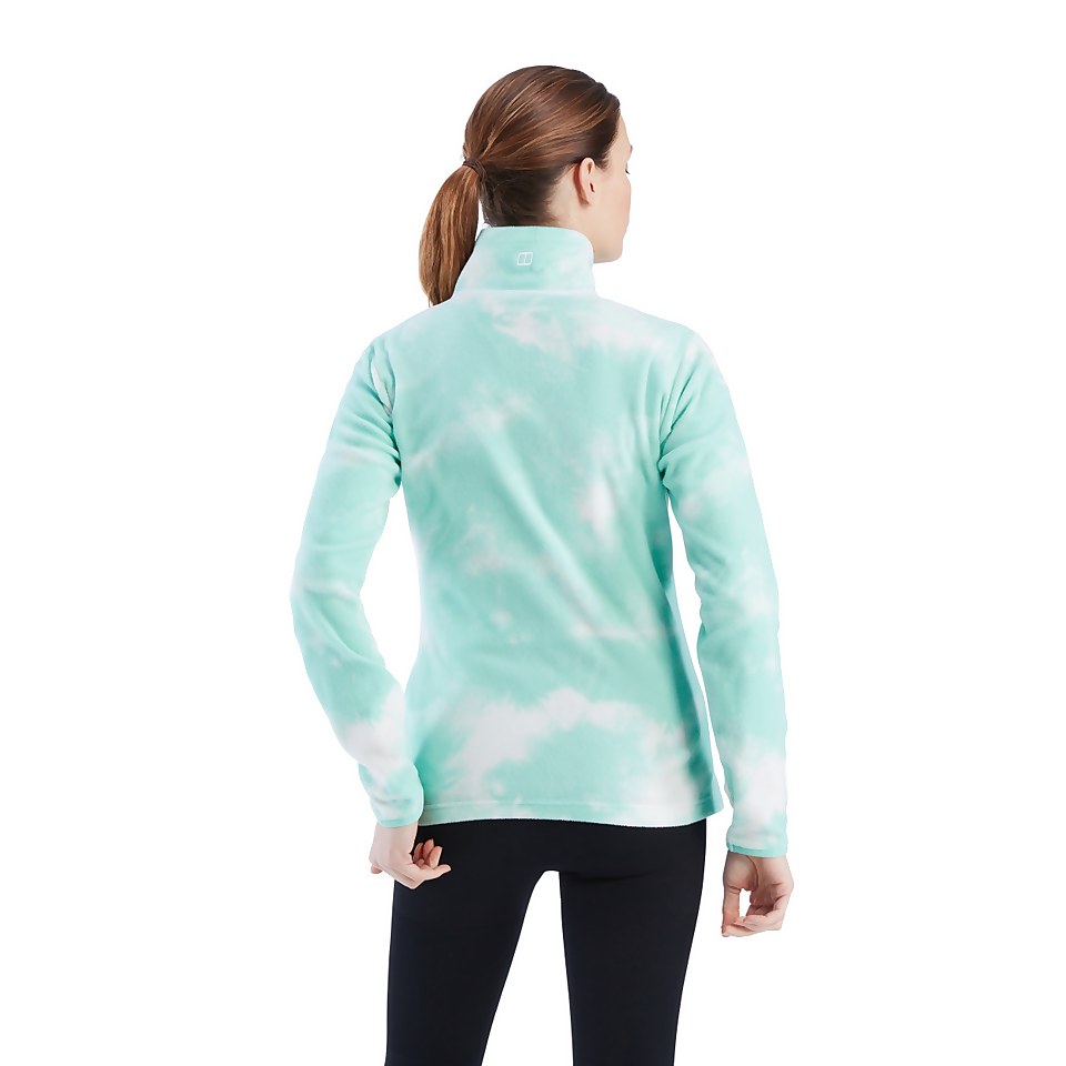 Women's Navala Fleece - Light Green / White