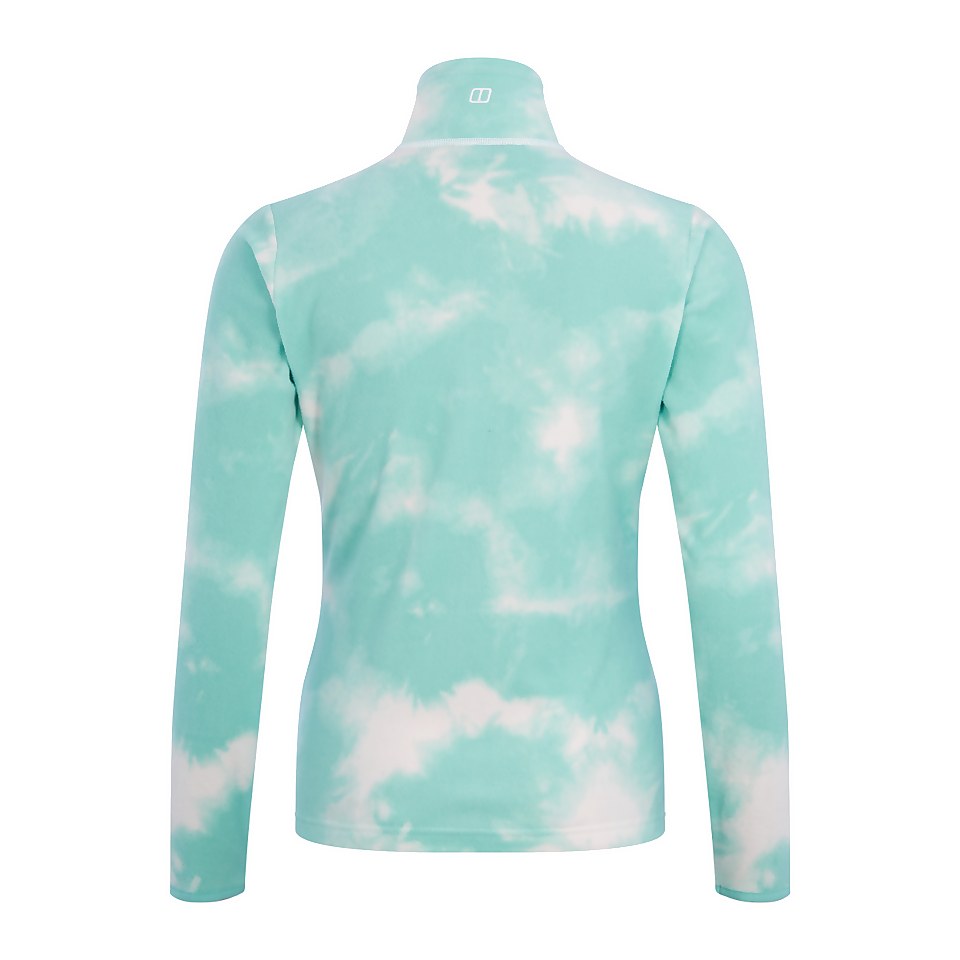 Women's Navala Fleece - Light Green / White