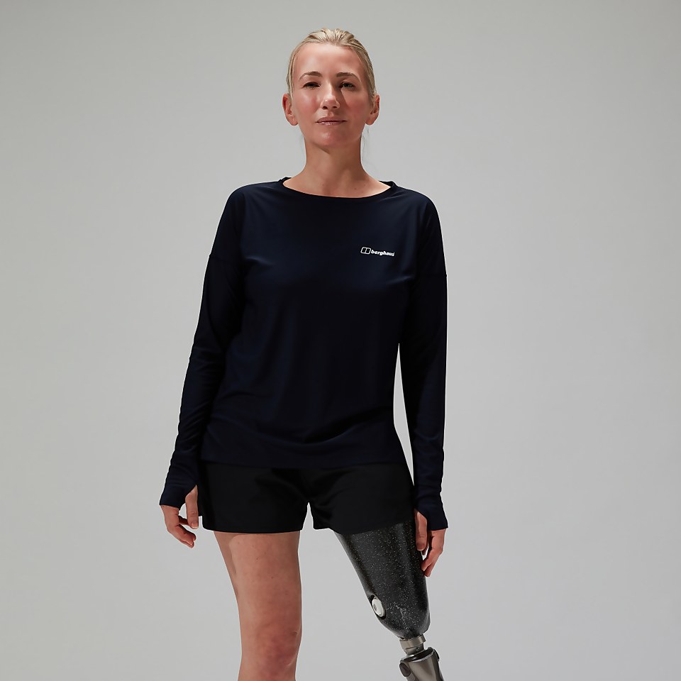 Women's Nesna Long Sleeve Baselayer - Navy