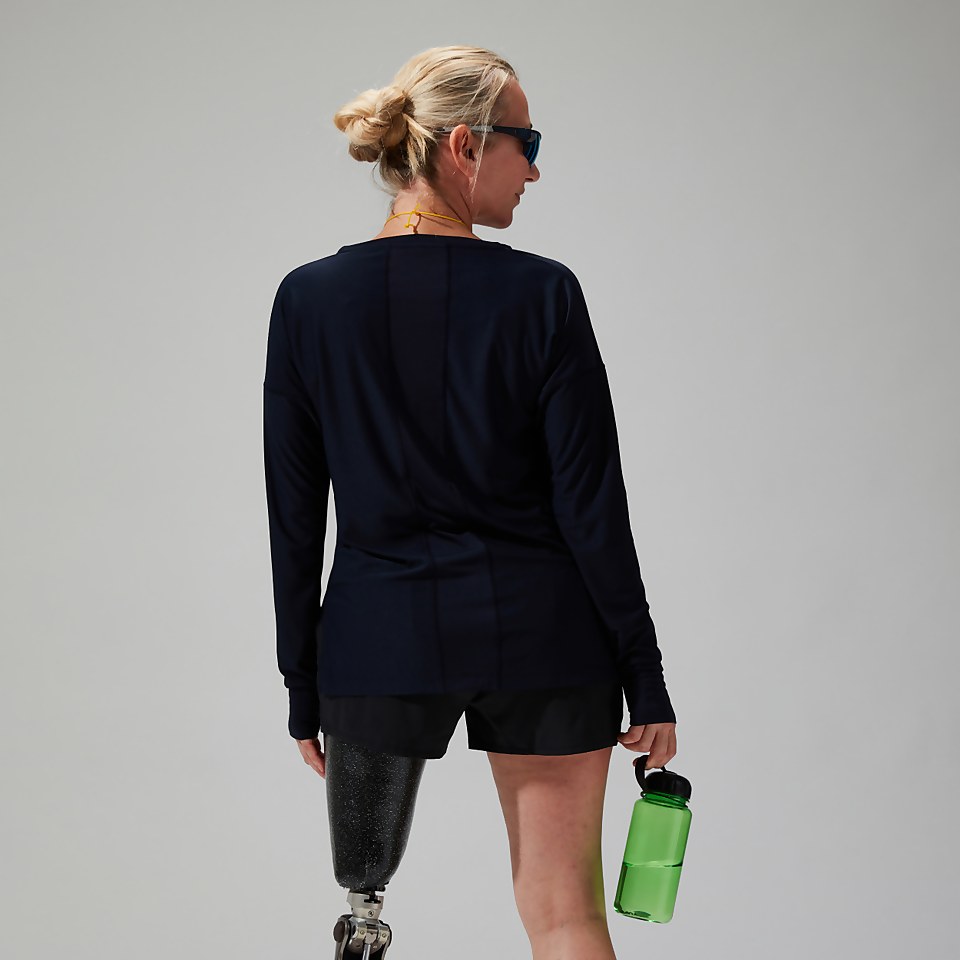 Women's Nesna Long Sleeve Baselayer - Navy