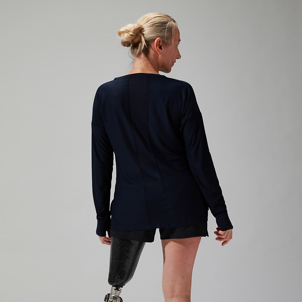 Women's Nesna Long Sleeve Baselayer - Navy