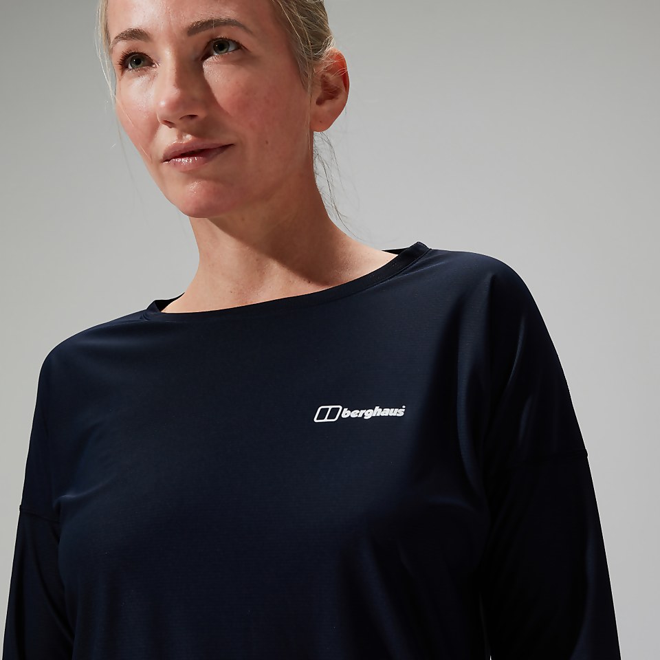 Women's Nesna Long Sleeve Baselayer - Navy