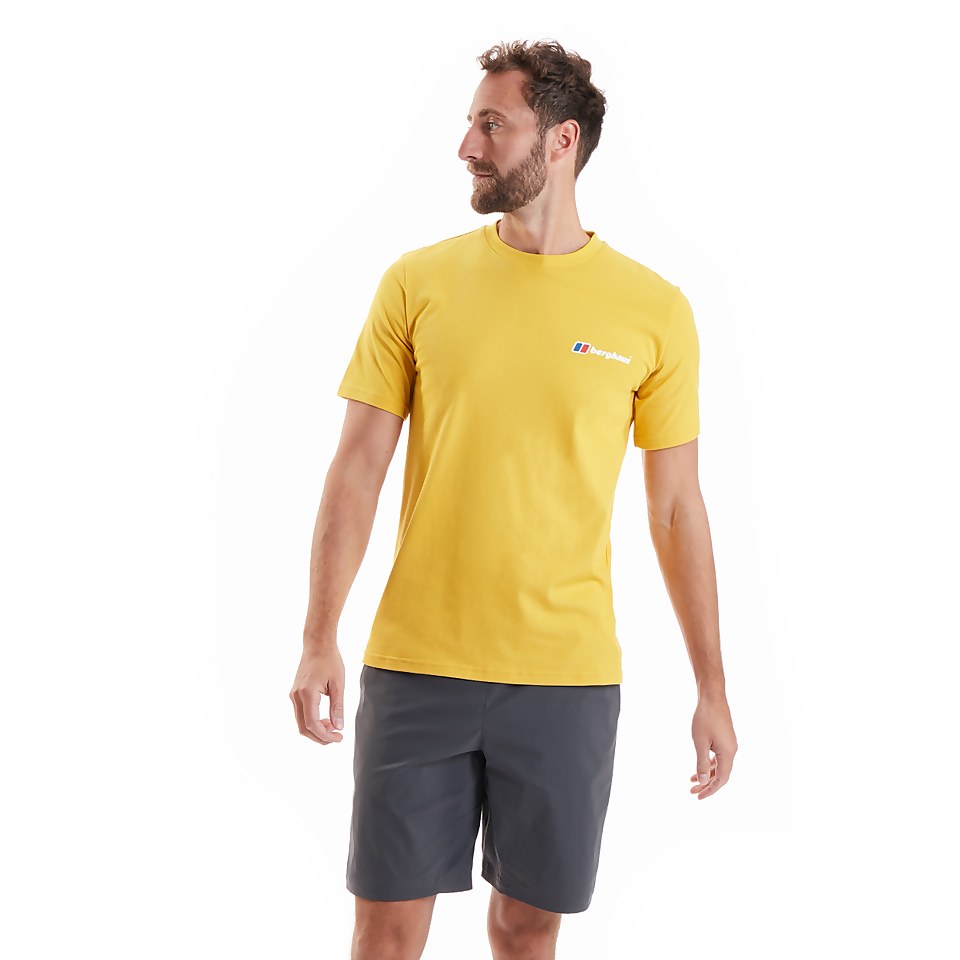 Men's Organic Classic Logo T-Shirt Yellow