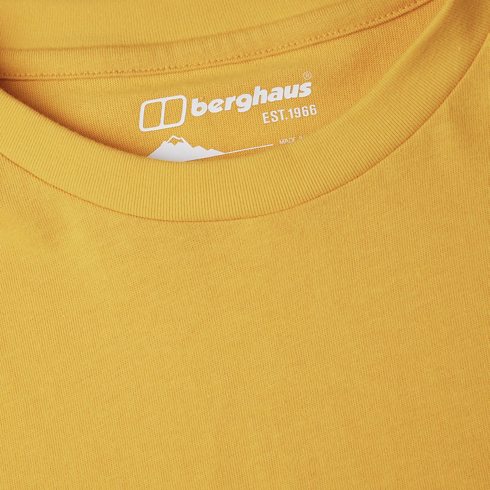 Men's Organic Classic Logo T-Shirt Yellow