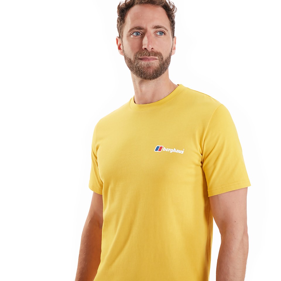 Men's Organic Classic Logo T-Shirt Yellow