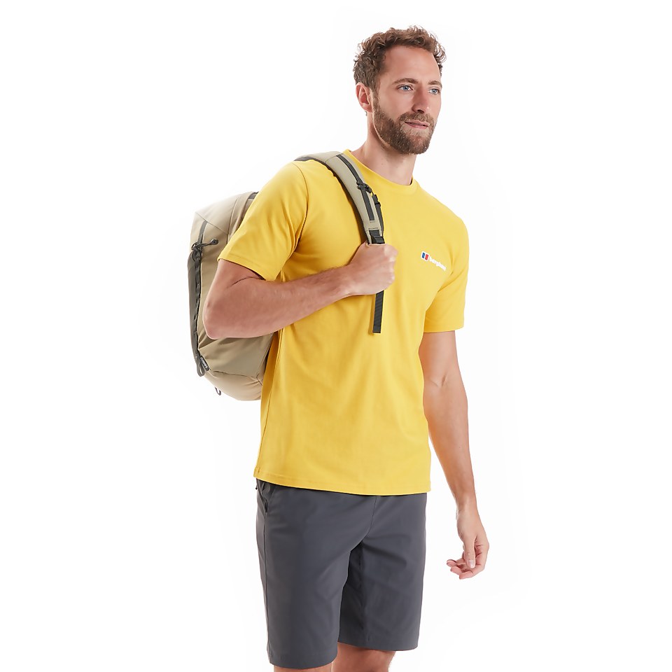 Men's Organic Classic Logo T-Shirt Yellow