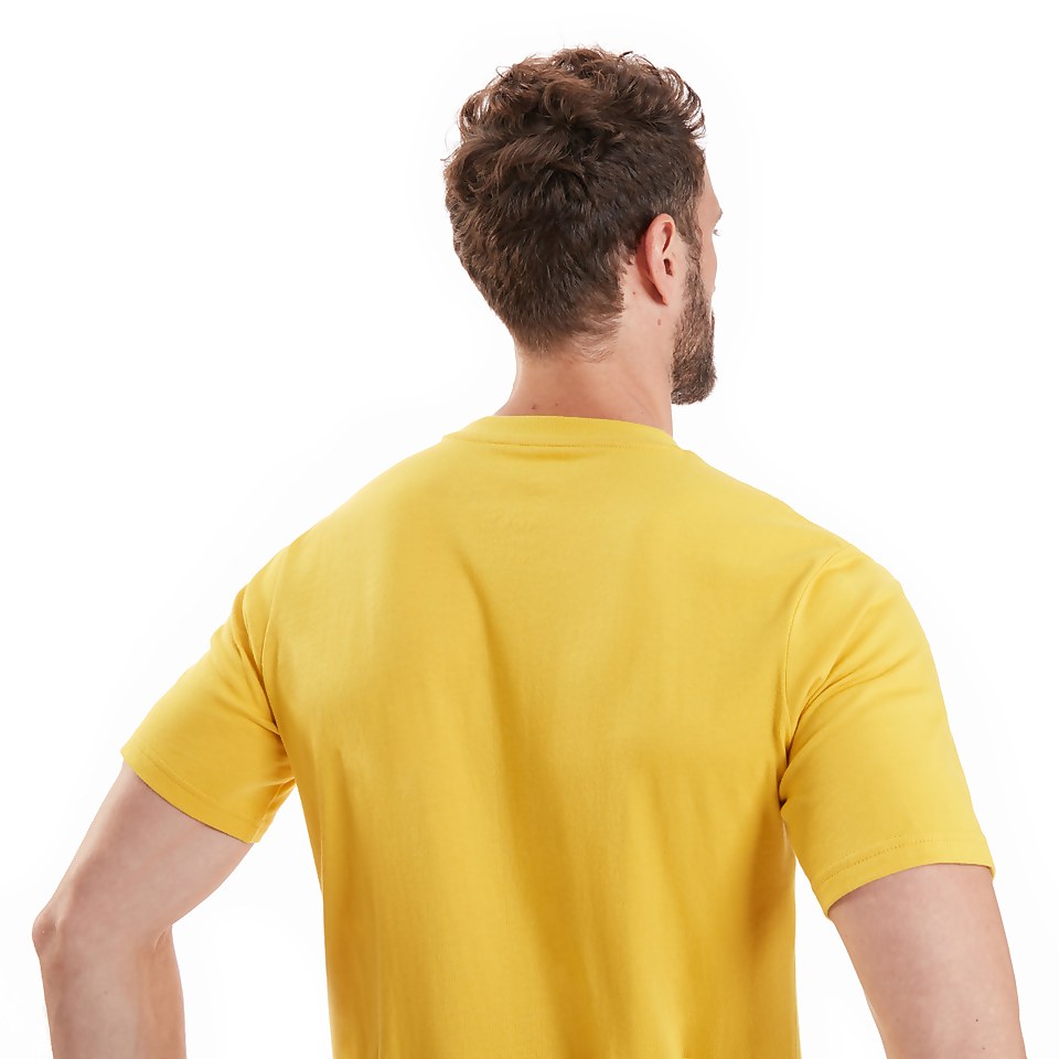 Men's Organic Classic Logo T-Shirt Yellow