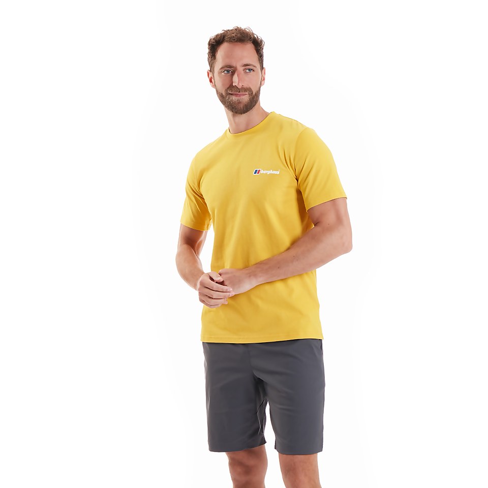 Men's Organic Classic Logo T-Shirt Yellow