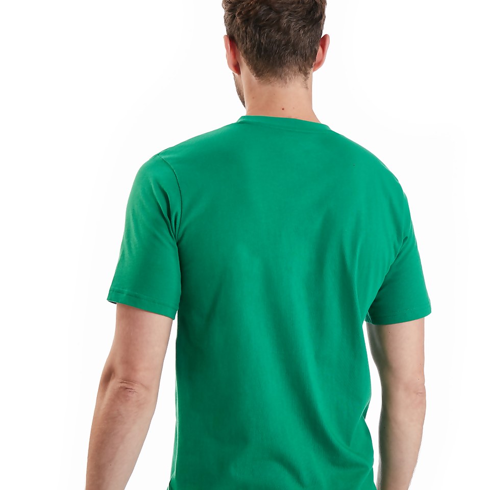 Men's Organic Big Classic Logo T-Shirt Green