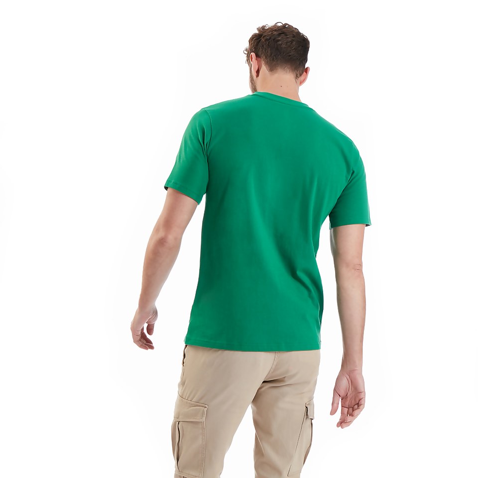Men's Organic Big Classic Logo T-Shirt Green