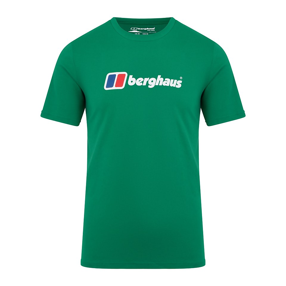 Men's Organic Big Classic Logo T-Shirt Green