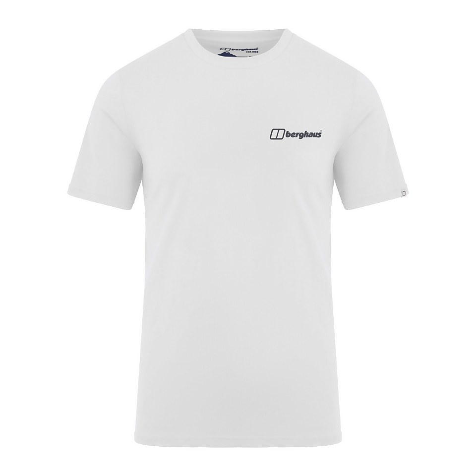 Men's Organic Colour Logo T-Shirt Grey