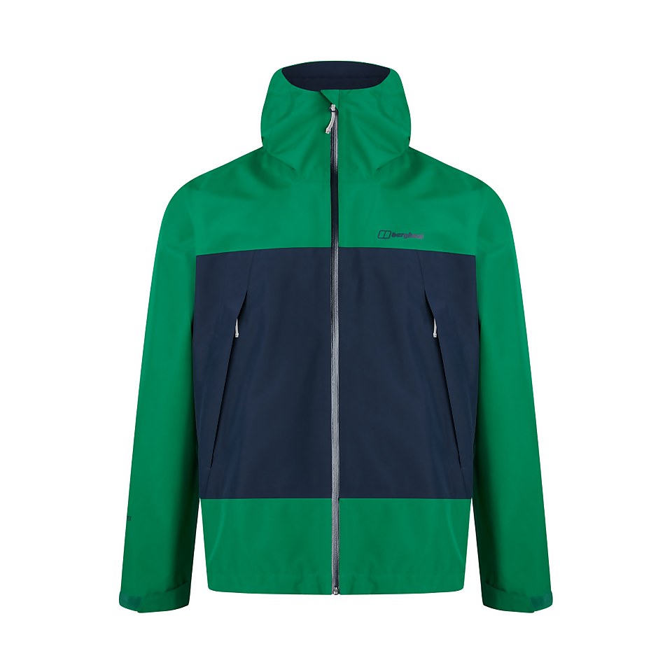 Men's Paclite Dynak Gore-Tex Waterproof Jacket - Green / Dark Blue