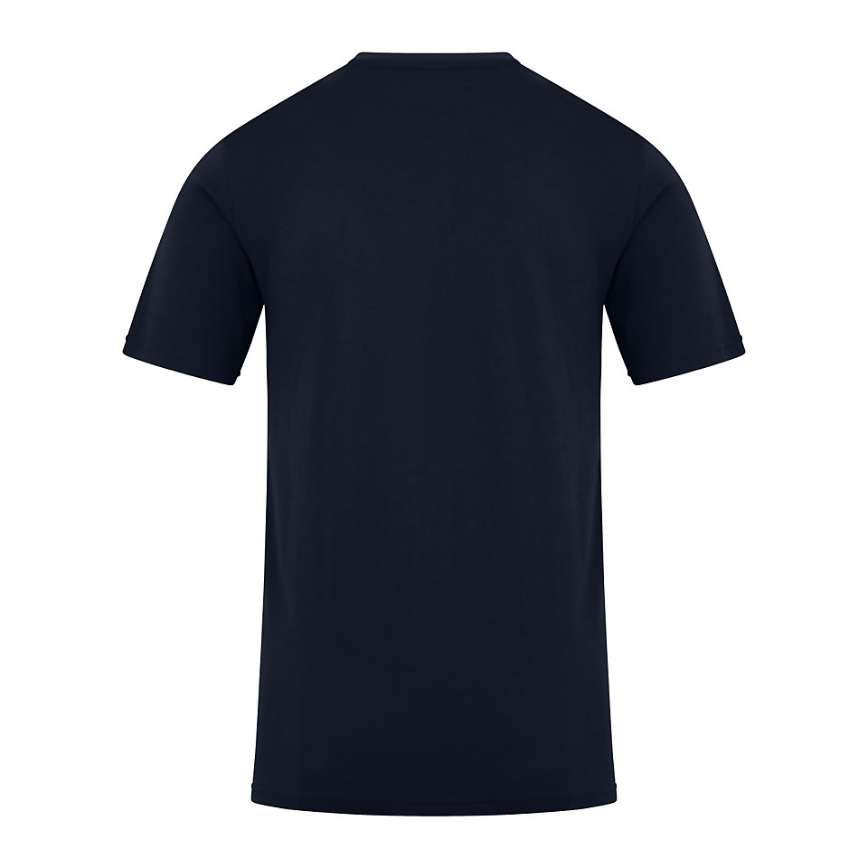 Men's Organic Colour Logo T-Shirt Navy