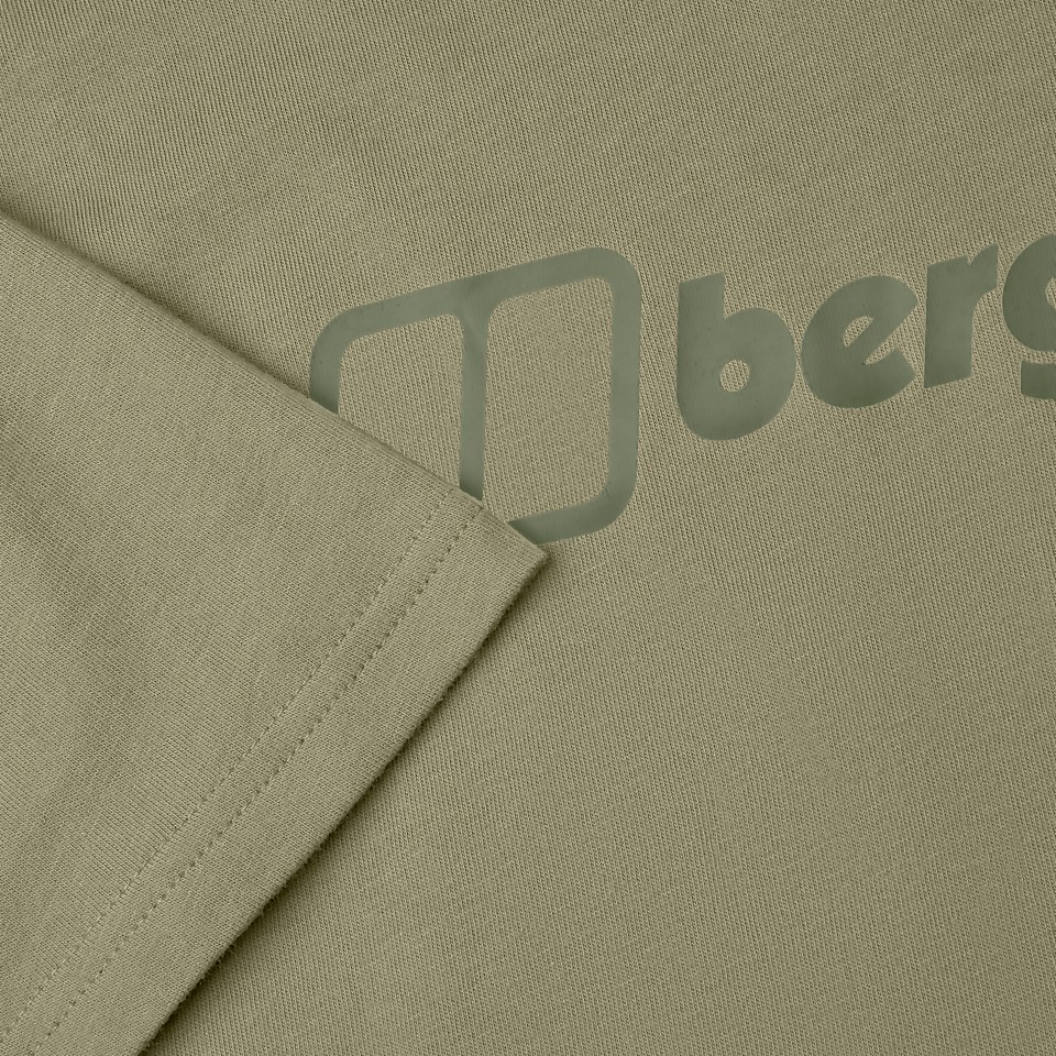 Organic Big Colour Logo T Shirt für Herren - Grün