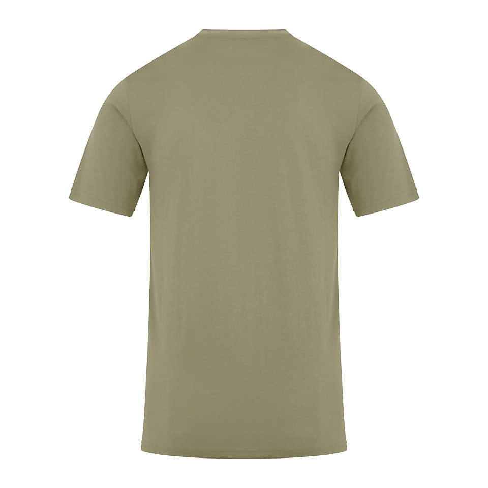 Organic Big Colour Logo T Shirt für Herren - Grün