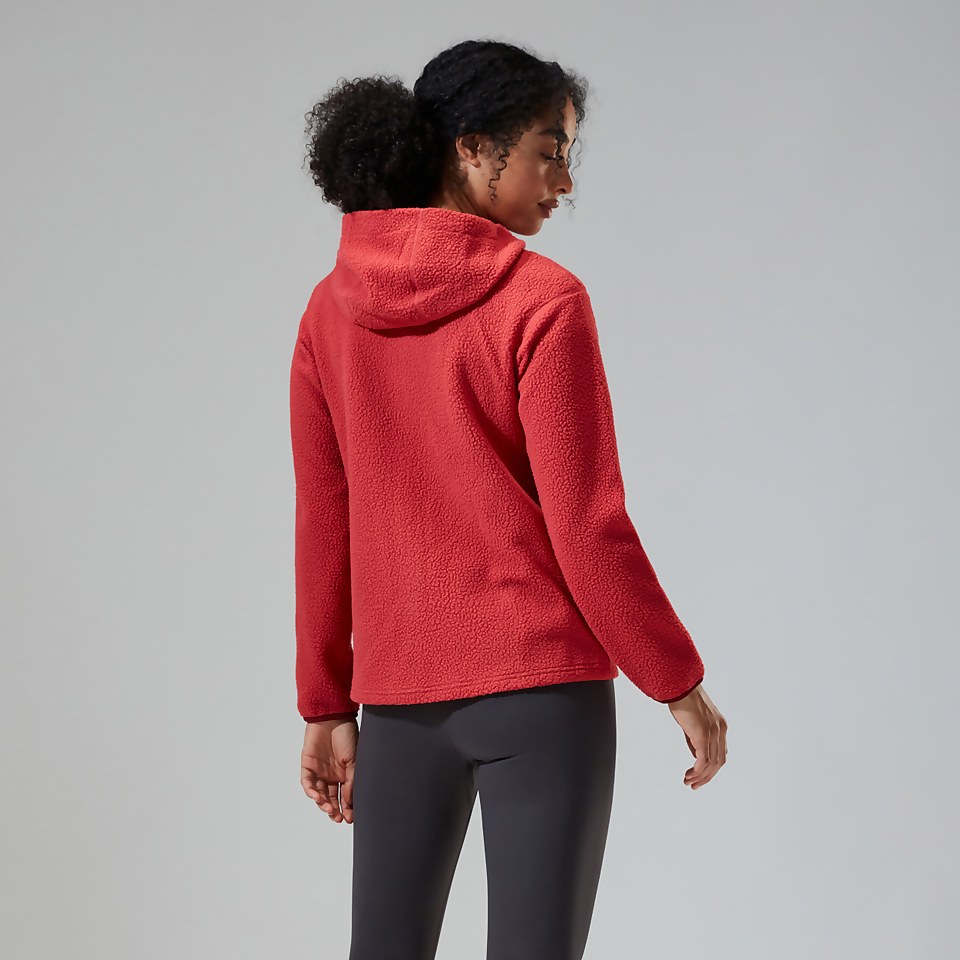 Women's Angram Fleece Jacket - Red