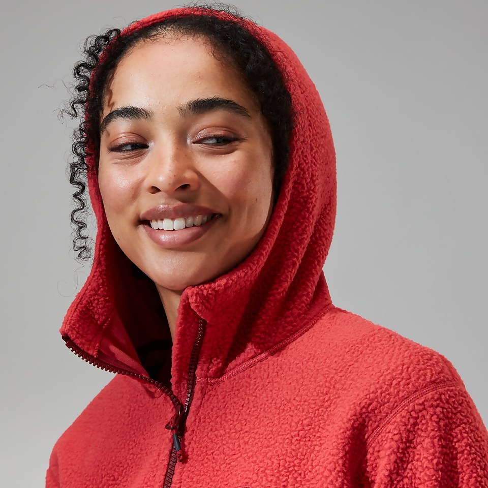 Women's Angram Fleece Jacket - Red