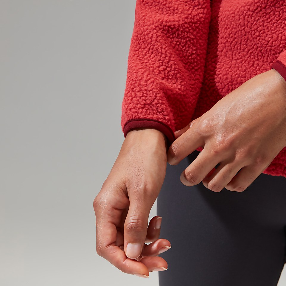 Women's Angram Fleece Jacket - Red