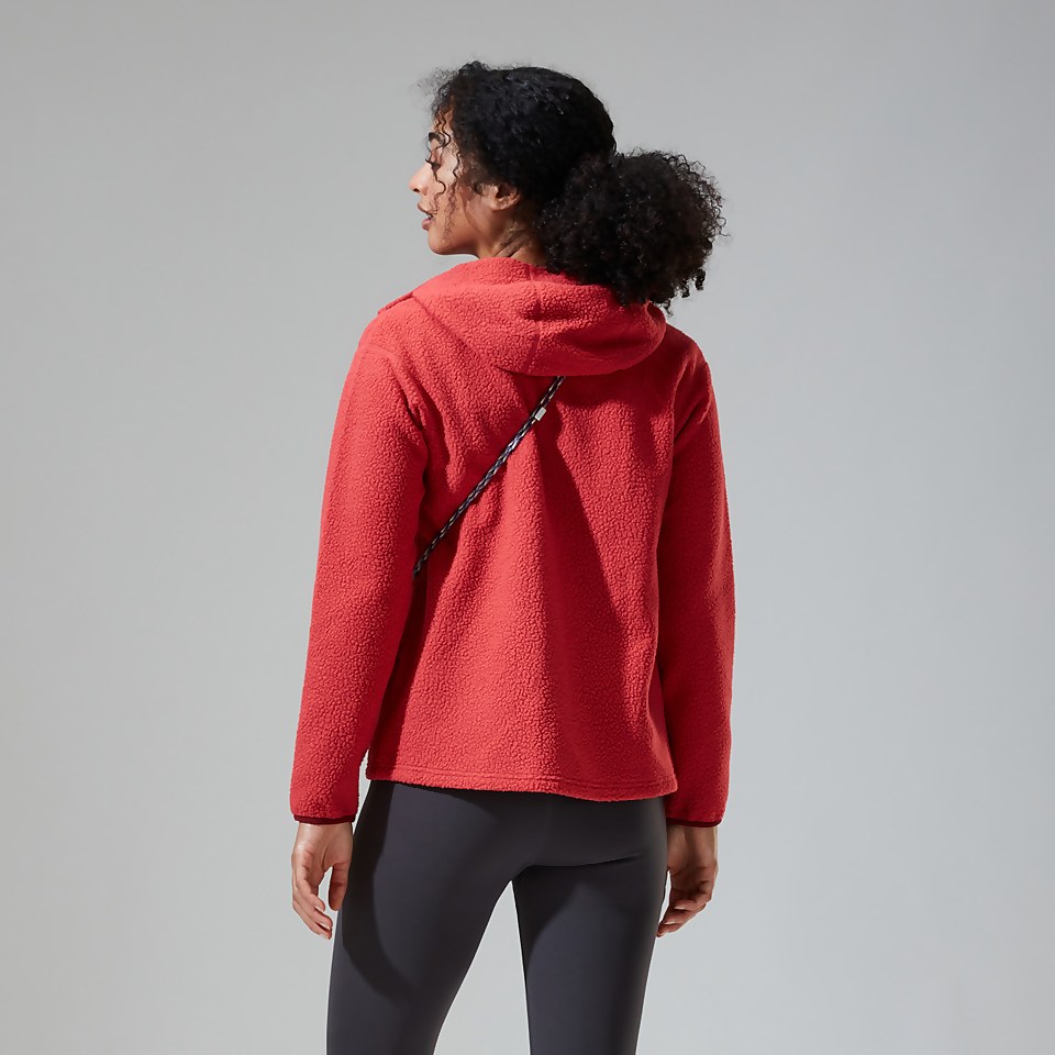 Women's Angram Fleece Jacket - Red