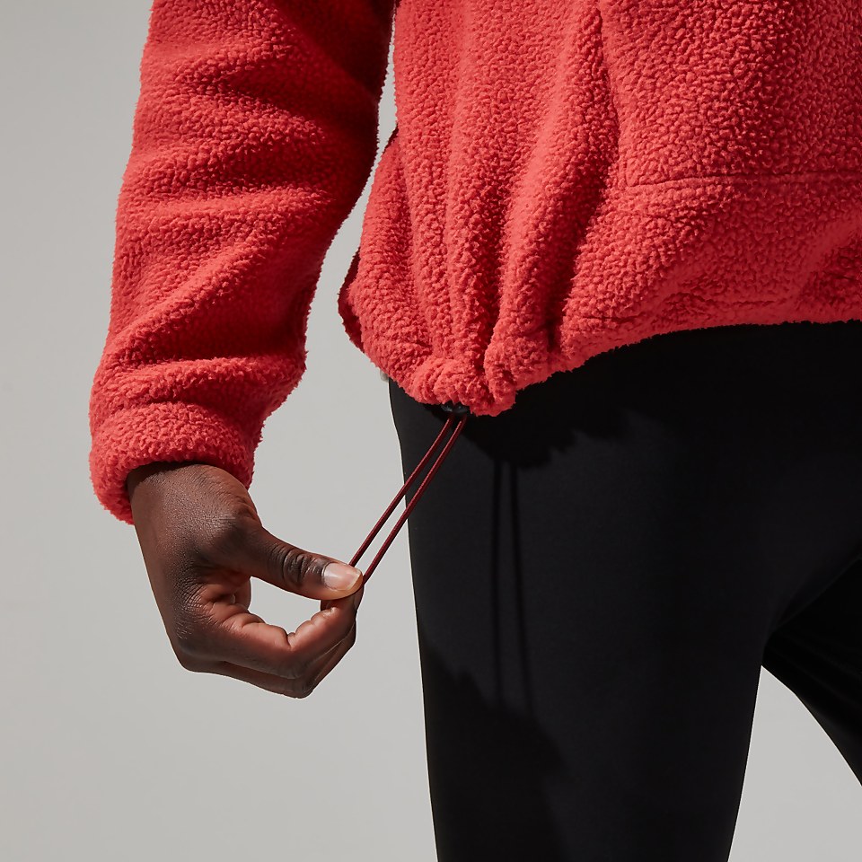 Women's Hawksker Half Zip - Red