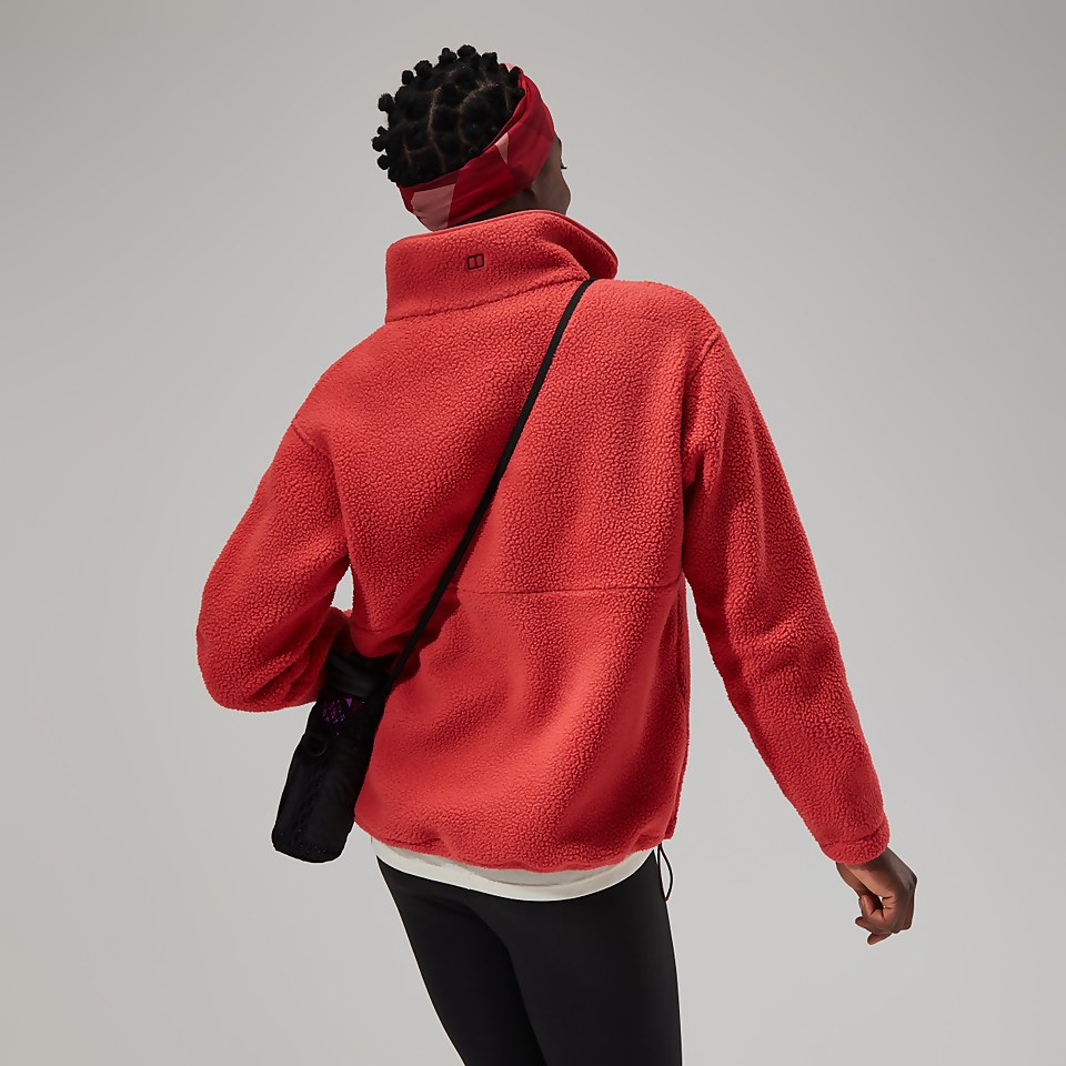 Women's Hawksker Half Zip - Red