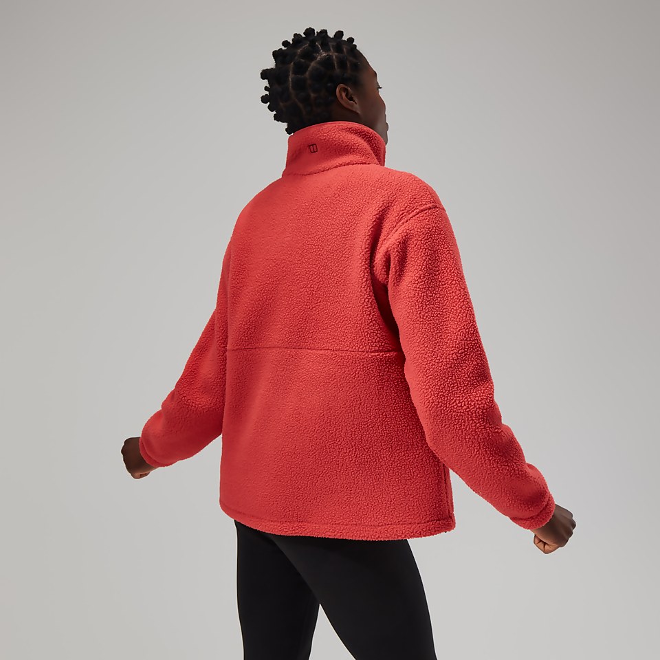 Women's Hawksker Half Zip - Red
