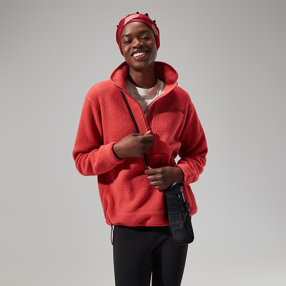 Women's Hawksker Half Zip - Red