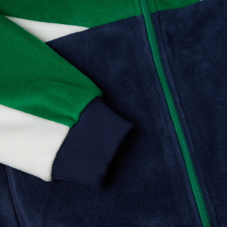 Men's Retrorise Fleece Jacket - Green / Blue