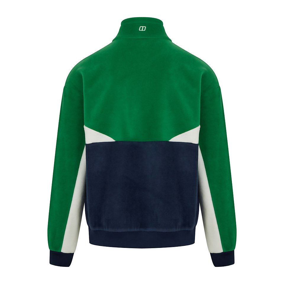 Men's Retrorise Fleece Jacket - Green / Blue